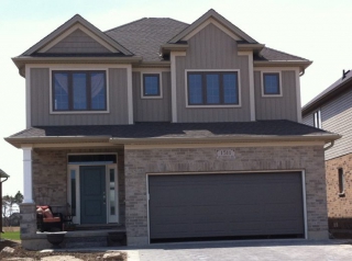 Custom New Construction Siding Job