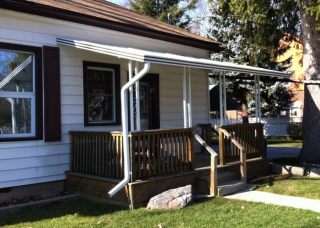 New 3-Season Sunroom Roof Awning with Gutter System