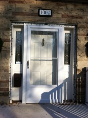 New Aluminum Storm Door